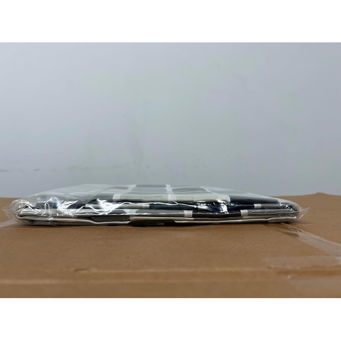 Шторка для душу DUFU, водовідштовхувальна, миється | Швидковисихаюча поліестер, 12 гачків | Напівпрозора захисна шторка для ванни (180x200 см, Темно-сірий) (Мозаїка 180x200 см)