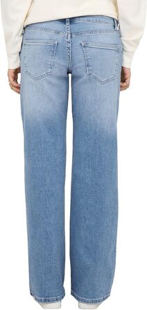 Джинси жіночі широкі ONLJudy з легкої блакитної джинсової тканини, висока посадка