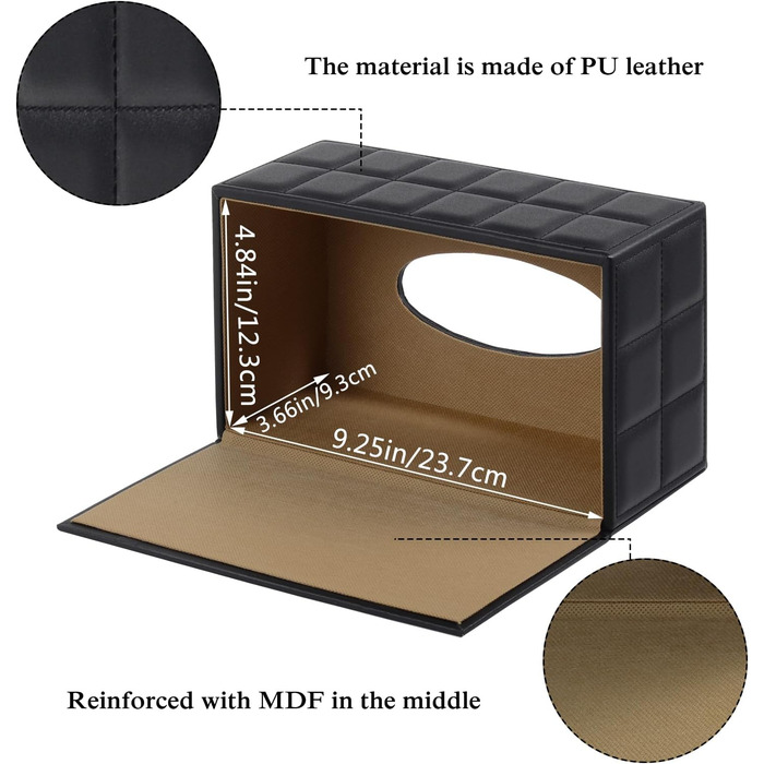 Скляна коробка для серветок, органайзер для косметичних серветок, декоративний тримач для вашого дому