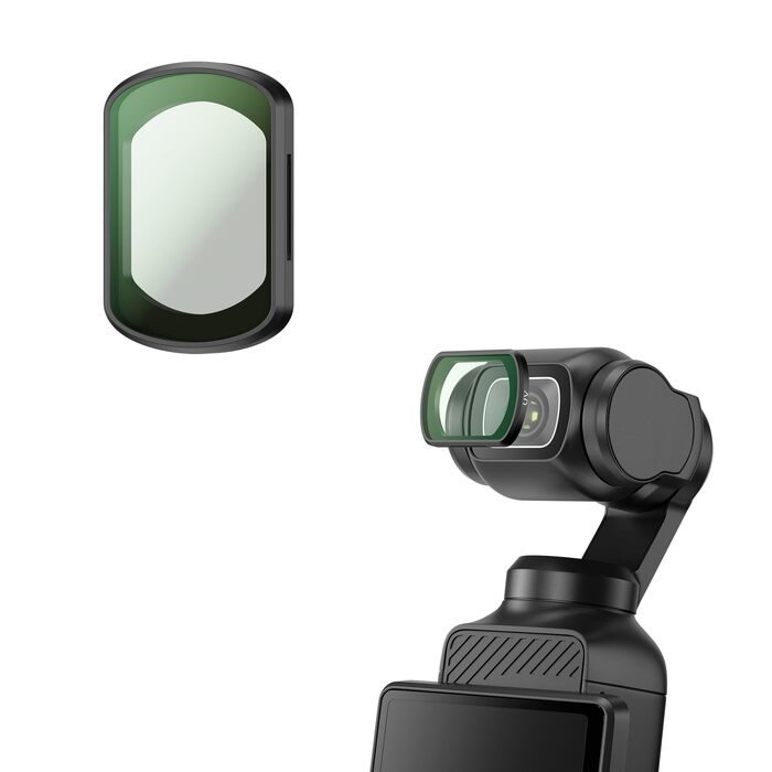 Набір магнітних фільтрів JJC 6в1 для DJI Osmo Pocket 3: ND8, ND16, ND32, ND64, ND256 та CPL поляризаційний фільтр для екшн-камери