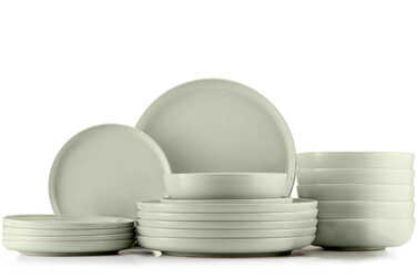 Обідній сервіз VictO Konsimo, набір тарілок на 6 осіб, 18 предметів