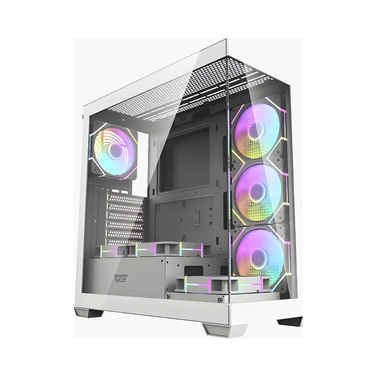 Корпус для комп'ютера Darkflash DS900 (білий) + 7 ARGB вентиляторів