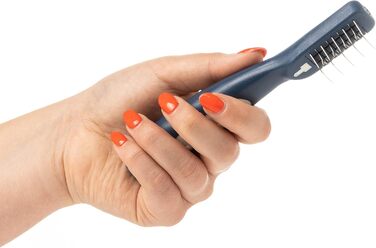 Mikki Slicker Brush - щітка для розгладження шерсті собак та цуценят, для пуделів та їх гібридів (Cockapoo, Labradoodle, Cavapoo, Maltipoo, Golden Doodle), з нержавіючої сталі