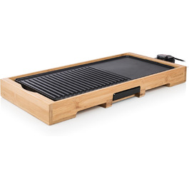 Електричний гриль Tristar BP-2750 Bamboo: 2000 Вт, антипригарне покриття, 49x27 см
