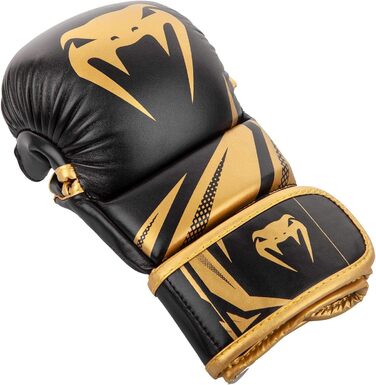 Рукавички для спарингу MMA Challenger 3.0 чорного та золотого кольорів, розмір M