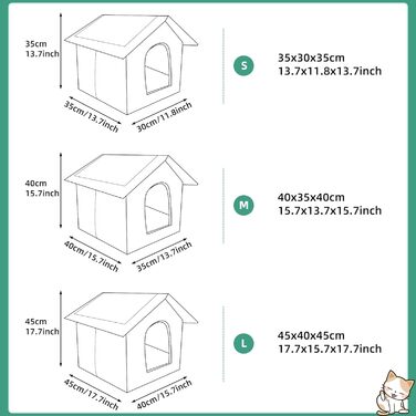 Будка для собак та котів з м'яким знімним подушкою, 40x35x40 см, темно-сірий