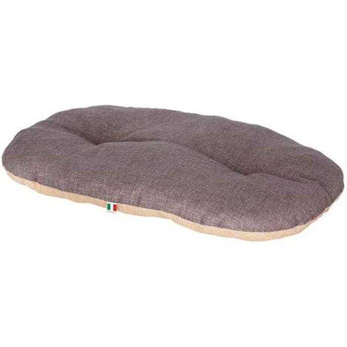 Лежанка для собак Kerbl Loneta, 92x64 см, бежево-сіра, для середніх та великих порід