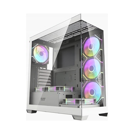 Корпус для комп'ютера Darkflash DS900 (білий) + 7 ARGB вентиляторів
