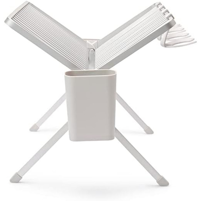 Складана сушарка для посуду Brabantia L, світло-сіра