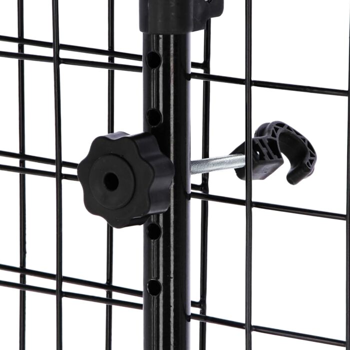 Сітка для собак у машину, 30 см заввишки - регульована 85-140 см - захисний бар'єр для собаки та багажу - міцна металева конструкція - легка установка без інструментів