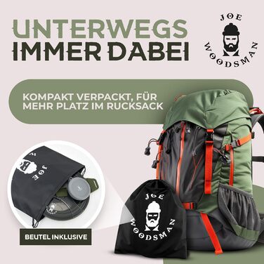 Набір посуду для кемпінгу Joe Woodsman: легкий, складаний, для туризму та подорожей