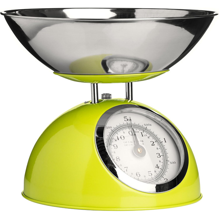 Механічна кухонна вага 5 кг Premier Haushaltswaren - зелений Lindgrün