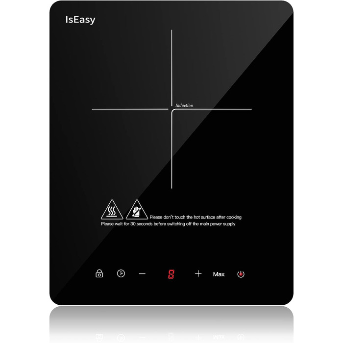 Індукційна плита ISEASY WQ-8030, 2100 Вт, 9 режимів приготування