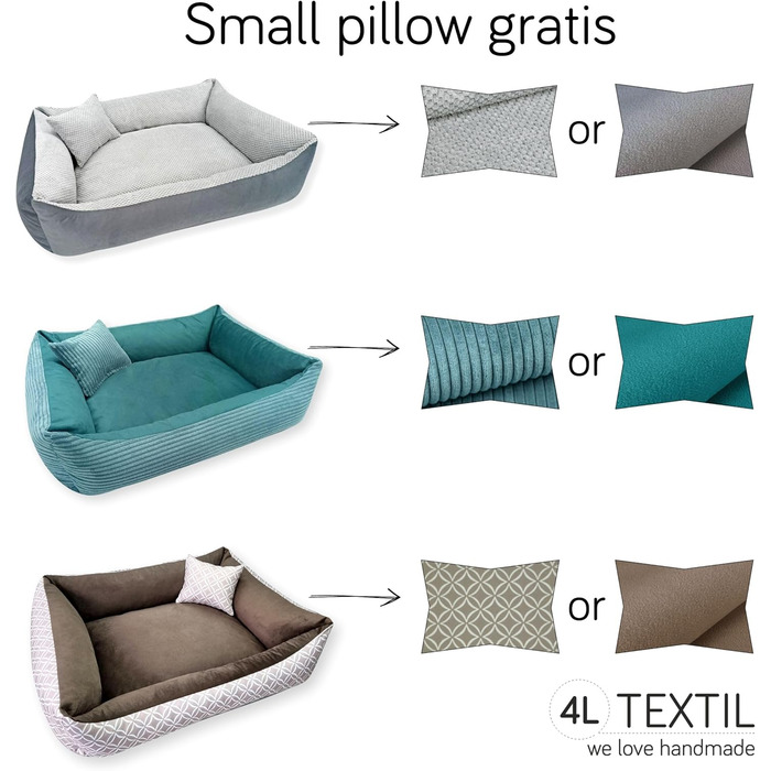 Клітка-лежанка для котів та собак 60x40 см, Graphit (4L Textil Teo)