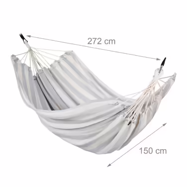 Relaxdays XXL Cotton Hammock