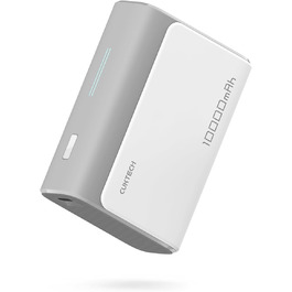Powerbank CUKTECH 10000mAh 30W з USB-C, 2 порти, для iPhone, Samsung, iPad, Xiaomi, MacBook та інших
