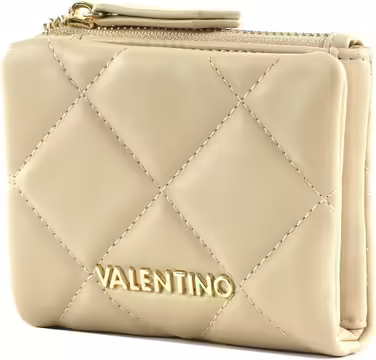 Гаманець VALENTINO на блискавці, екрю, універсальний розмір