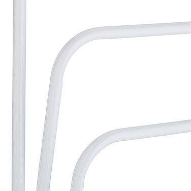 Relaxdays Standing Towel Rack in White