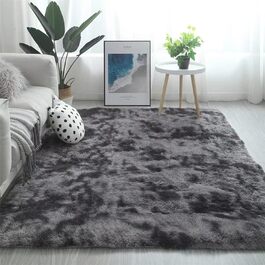 OYIMUA High-Pile Rug 120×160 cm Beige, Modern Fluffy Rug Living Room, Children's Room, Decoration, Bedroom, Hallway, Runner, Outdoor Rug, Faux Fur Rug, Shaggy, Solid Color, Bed Runner Beige 120 x 160 cm