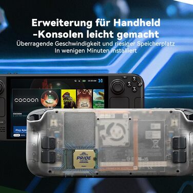 KingSpec ONEBOOM X400 SSD: Швидкий M.2 PCIe Gen4 NVMe SSD для ігор та ПК (512GB)