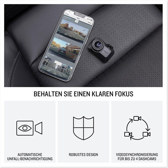Відеореєстратор Garmin Dash Cam Mini 3: компактна камера з 1080p HD, кутом огляду 140° та автовизначенням ДТП