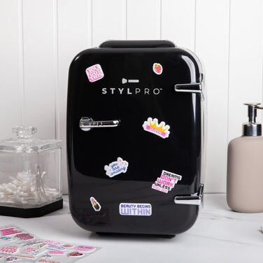 Mini Beauty Kühlschrank Stylpro Schwarz 4L: Для догляду за шкірою, серумами, кремами, масками та нігтями