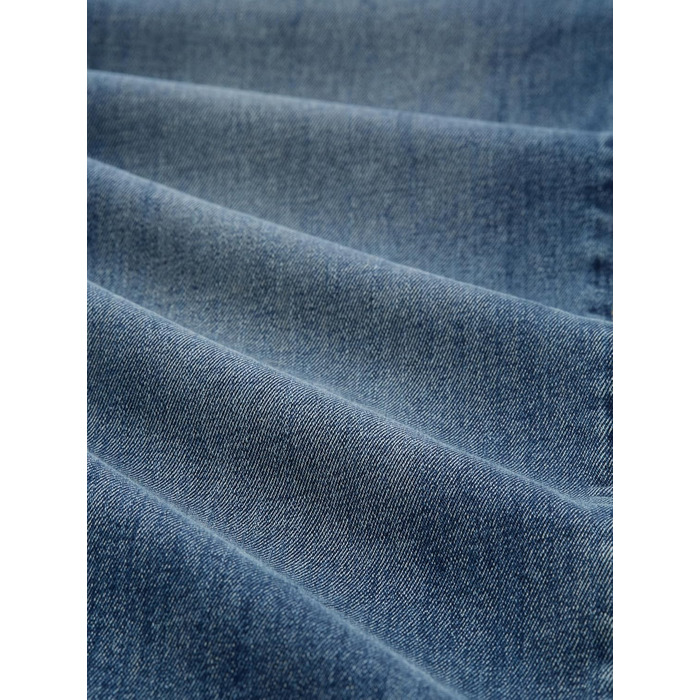 Джинси чоловічі Tom Tailor TTMARVIN Straight з еластаном, блакитний денім Used Mid Stone Blue, розмір 34W/36L