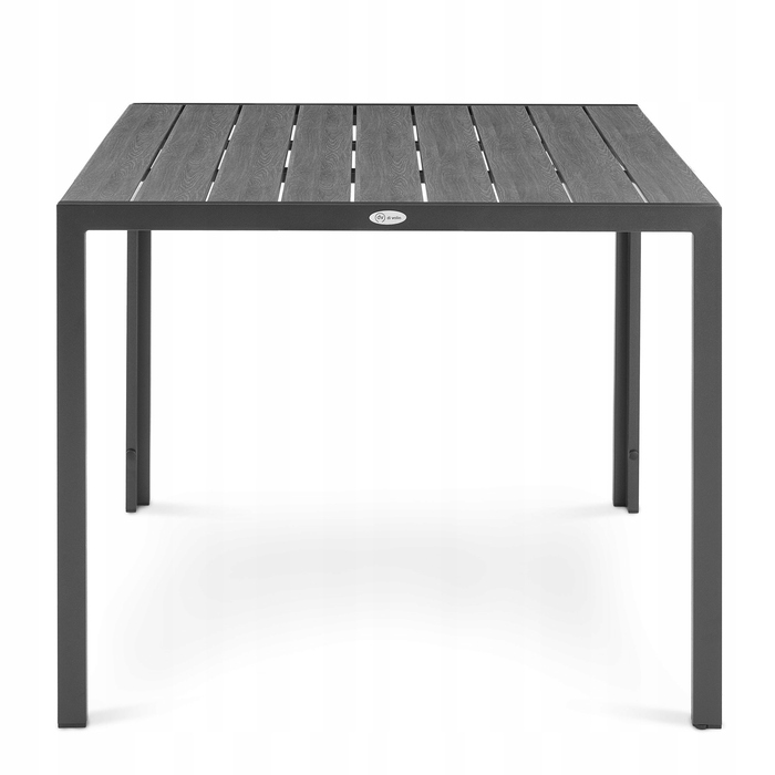 Садовий стіл Di Volio DV-060GT Pesaro, 90x90x74 см, сірий