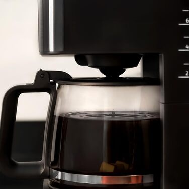 Кавомашина Cecotec Coffee 56 Time: програмування, нержавіюча сталь, LCD, 1.3л, 12 чашок, автовимкнення