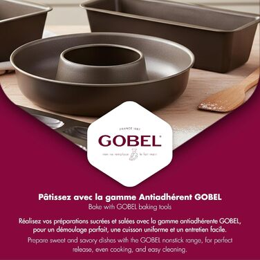 Форма для тостів Gobel з кришкою, сталь, антипригарне покриття, 25x9.3x7.6 см