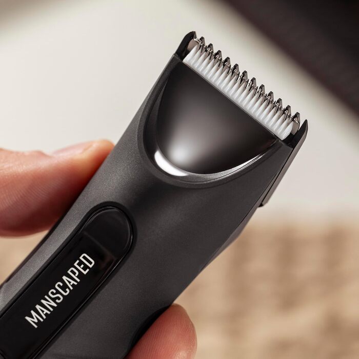 MANSCAPED® The Lawn Mower® 3.0 Plus Listen & Body Hair Trimmer - Updated SkinSafe® Trimmer Blade, Waterproof Wet/Dry Grooming, USB-C Rechargeable, Wireless Ball Razor for Men