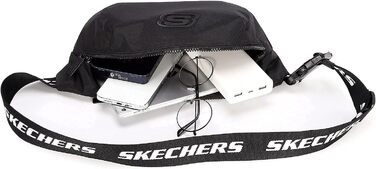 Сумка на пояс Skechers Nevada S1111-06, чорна, універсальний розмір (жіноча/чоловіча)