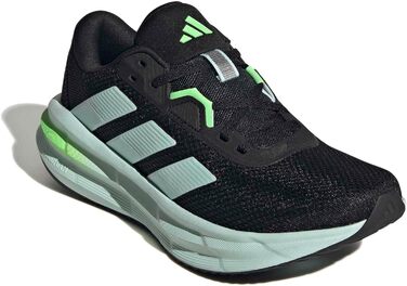 Жіночі кросівки Adidas Galaxy 7 Core Black Halo Mint Lime Burst (36 2/3 EU)
