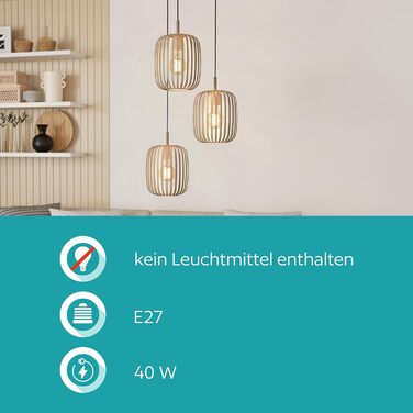 Настільна лампа EGLO Romazzina на тренозі, металева, чорна, E27, для спальні та вітальні