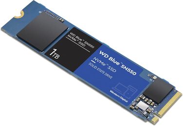 SSD накопичувач WD Blue SN550 1 TB NVMe M.2 - висока швидкість, внутрішній