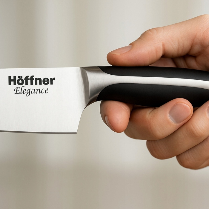 Набір кухонних ножів Hoffner, 5 предметів у підставці