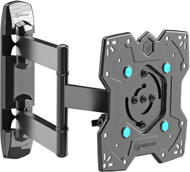 Настінний кріплення для телевізора ONKRON M4SR-B (17-43 дюйми, до 35 кг, VESA 200x200, чорний)