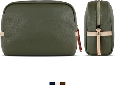 Сумка для косметики Bugatti Ella Olive - туалетна сумочка, органайзер для подорожей