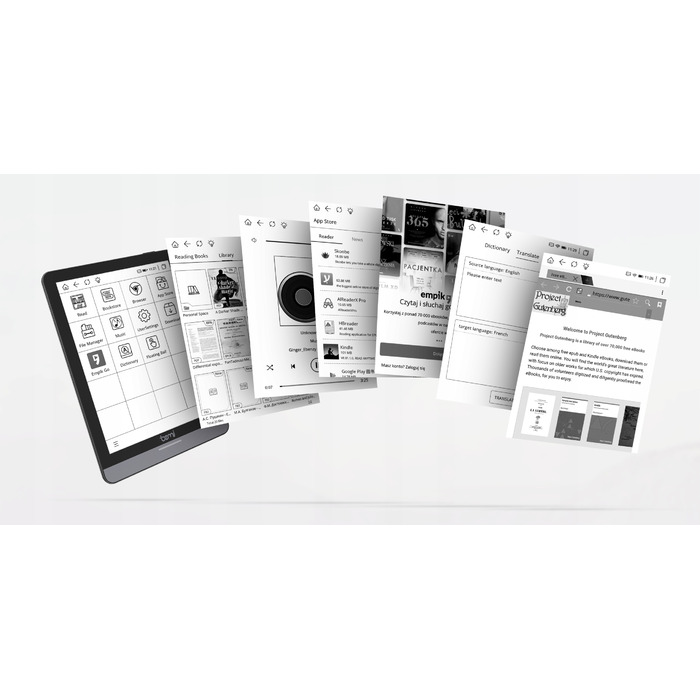 Планшет-читалка Bemi Cognita Tab 6+, 32 ГБ, 6
