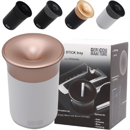 Автомобільна попільничка GC German Couture для стіків IQOS ILUMA PRIME TEREA, Heets, Glo Hyper Pro Air neo, Ploom, біло-рожева