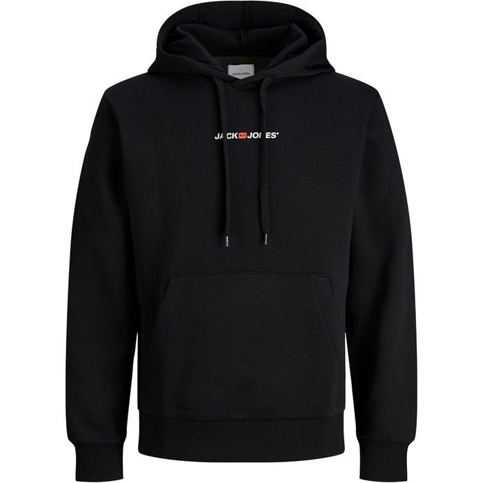 Набір чоловічих худі JACK & JONES (2 шт.) — бавовняний світшот з каптуром, вуличний одяг для відпочинку, кольори: чорний, темно-зелений/бежевий, розмір M