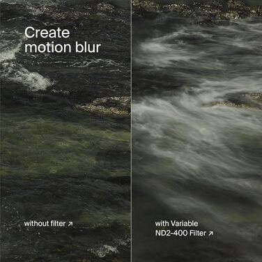 Графільтр Urth 82mm Variabler ND2-400: регулювання щільності ND2-400 (1-8.6 Stop)