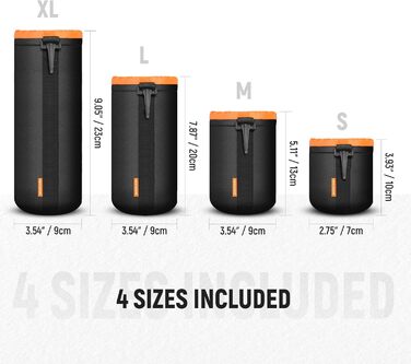 Рюкзак для камери NEEWER Pro водонепроникний, з захистом від ударів, з регулюванням, з підкладкою, з замком від злодіїв, сумісний з DJI Drone, DSLR, штативами, спалахами, об'єктивами та іншим аксесуаром (9.8 x 7.1 x 3.1 дюймів, Оранжевий)