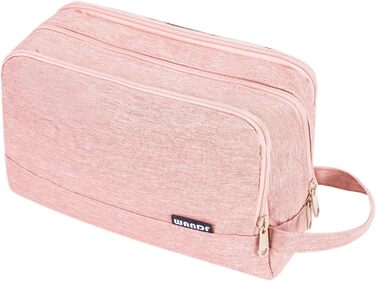 Чоловічий дорожній туалетний органайзер WANDF, косметичка для подорожей, сумка-органайзер для косметики (Джинс, Pure Rosa)