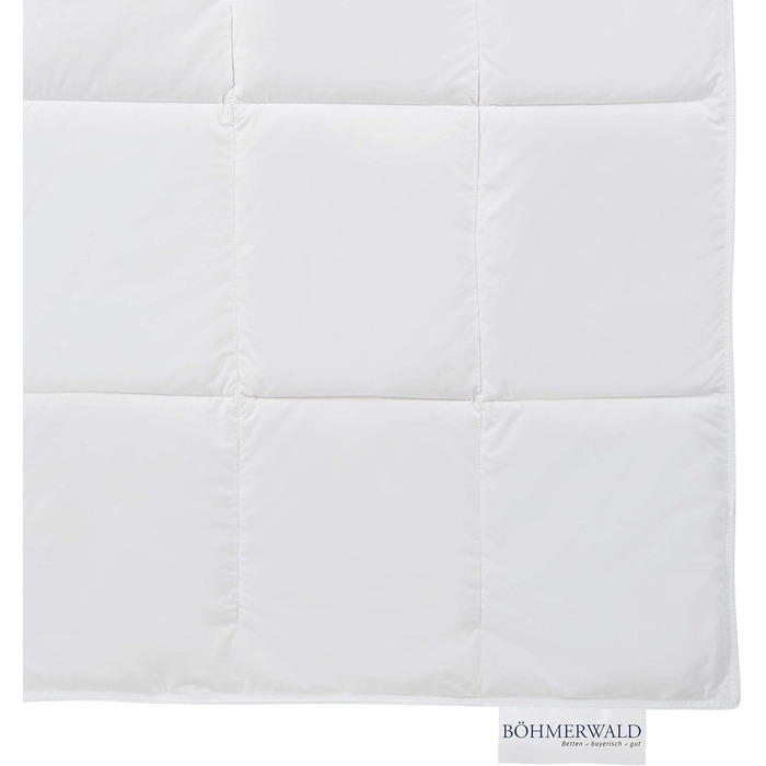 Ковдра пухова Böhmerwald Selection, легка, 135x200 см, 100% пух, антиалергенна, OEKO-TEX, для літа