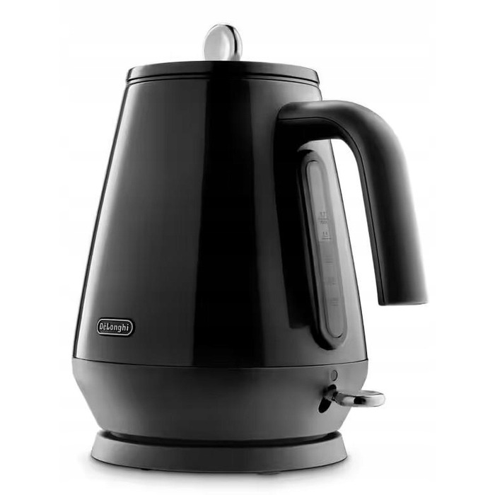 Електричний чайник De'Longhi KBY2001 BK, 2200 Вт, 1,7 л, чорний