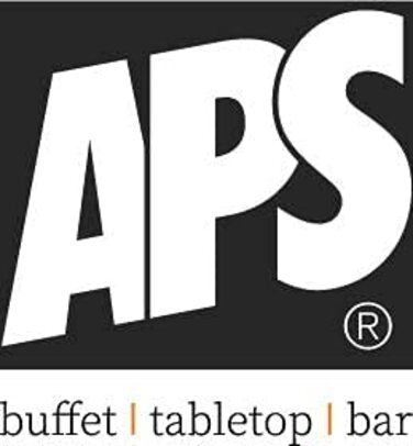 APS Serving Stand – High-quality cake stand made of chrome-plated metal for 3 plates with a max. Ø of 17cm – Overall height 25.5 cm (plates not included)
