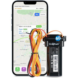 GPS-трекер SINOTRACK ST-901L 4G для авто, мото, вантажівок, водонепроникний, з антикрадіжним сигналом, підтримка iOS, Android, веб
