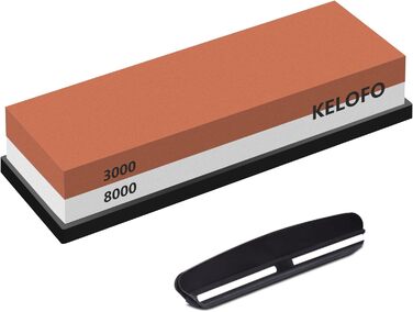 Набір для заточування ножів KELOFO 2-в-1: професійний шліф-камінь 3000/8000