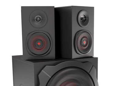 Акустична система 2.1 Genesis Helium 610BT, 60 Вт, чорна